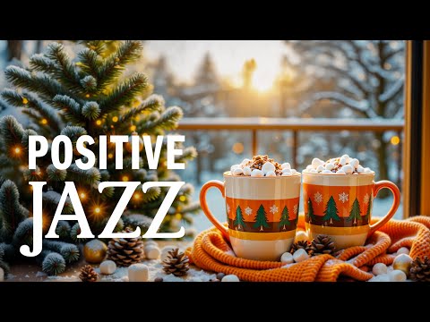 Positive Morning Jazz Cafe Music & Happy Winter Bossa Nova Piano for Begin the day,Studying,Working