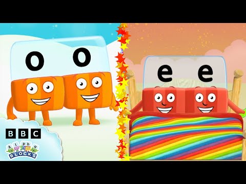 Magical 'OO' and 'EE' Phonics Adventure! 🌈 | Learn to Spell | ABC | @officialalphablocks