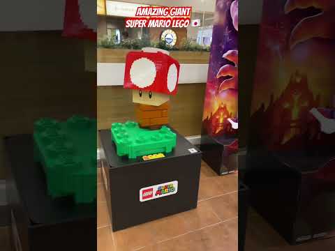 Giant Super Mario Lego Display #SuperMarioMovie #supermario #supermariolego #lego #legoaddict #japan