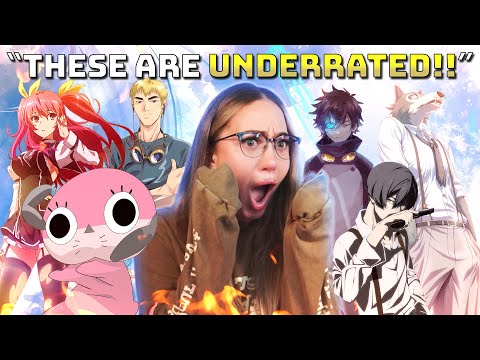 REACTING To The MOST UNDERRATED ANIME OPENINGS & ENDINGS For The FIRST TIME!!