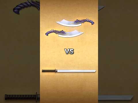 Dragon teeth or Ninja sword? which one is the best? 🤔 #shorts #shadowfight2