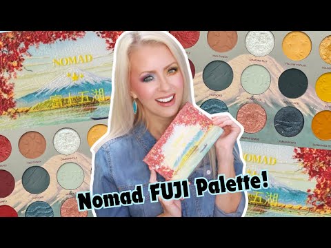 NEW NOMAD COSMETICS FUJI JAPAN PALETTE REVIEW + 2 LOOKS TUTORIAL