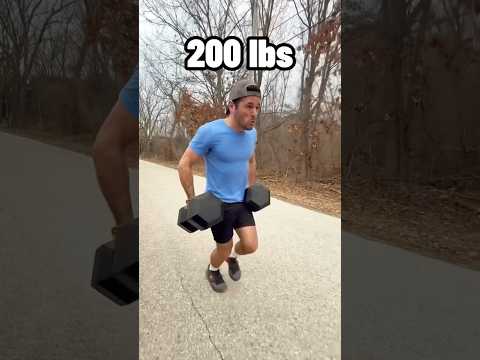 What happens when you run with weights?