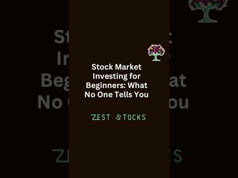 Stock Market Investing for Beginners: What No One Tells You #Investment #MutualFund