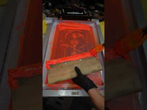 #Asmr #screenprinting #Oddlysatisfying