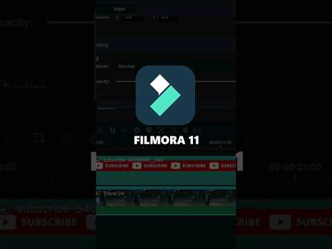 #shorts | FILMORA 11 NEW EDITION