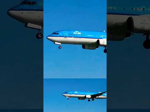 KLM 🇳🇱 landing at Barcelona AirPort #youtubeshorts #remix #planespotting #shorts #short #aviation