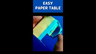 how to make paper table #onlineart #papertable #papercraft #kidscraft #diy