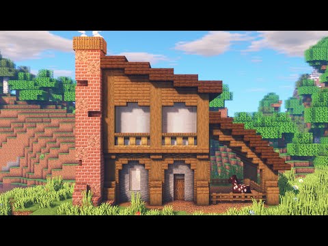 Minecraft Farmhouse Tutorial [How to Build]