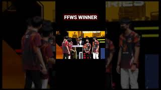 ffws winner | free fire winner boy | #short #freefiretunament