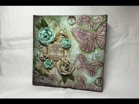 Craft With Me: Mixed Media Canvas