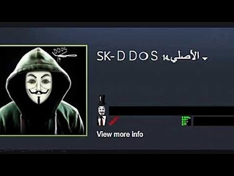 the most edgy hacker steam profile ever