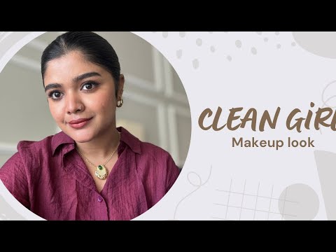 Clean Girl Makeup Look 🎀✨| Makeup Look