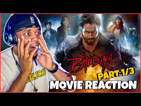 Bhediya (2022). [ Part 1 of 3 ] | Varun Dhawan | Kriti Sanon | FIRST TIME WATCHING | MOVIE REACTION!