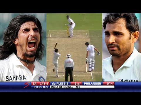 THRILLING BOWLING🔥 by SHAMI, ISHANT SHARMA VS SOUTH AFRICA | IND VS SA  MATCH 2013 | bowling 🔥