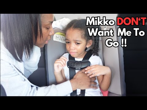 Leaving Mikko for  the FIRST time *She has an Emotional MELTDOWN*