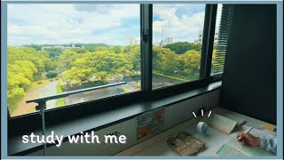 🌤🍃 朝から一緒に勉強しませんか？/ STUDY WITH ME !  / 1時間 / おすすめBGM集