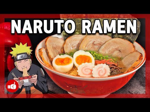 Make the RAMEN From Naruto |  Tonkotsu Ramen Recipe