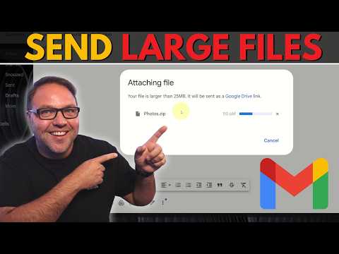 How to Send Large Files over Gmail (Over 25mb Limit)