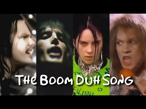 A song made entirely of artists’ non-words and exclamations (the Boom Duh Ooh Song)