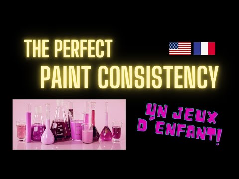 #27- The perfect acrylic paint consistency guide ! #youtubetutorial #acrylicpouring