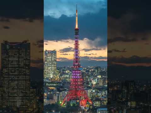 Japan's Top 5 Tallest Building and Skyscraper Structure in Japan #shorts