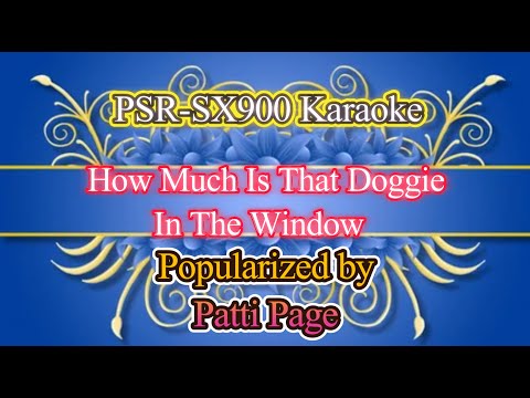 How Much Is That Doggie In The Window - Patti Page Video Karaoke