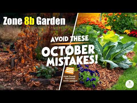 Essential Tips to Maintain an October Garden in Zone 8b | Fall Gardening Guide