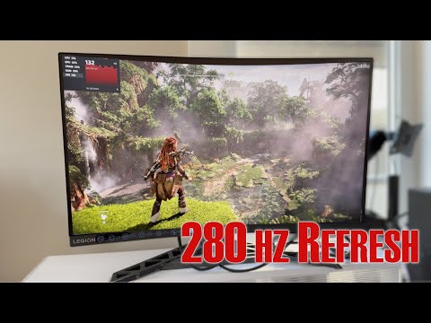 Holy Refresh Rate Batman - - Lenovo Legion R27fc-30 280hz 27 inch Monitor Review