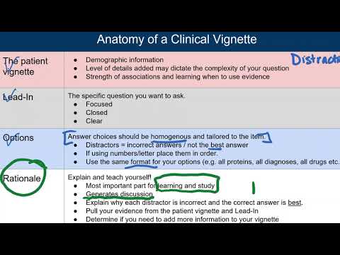 Writing Clinical Vignettes