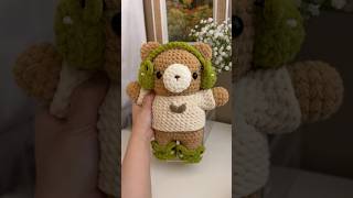 Pattern by me ♡ #crochetwithme #cutecrochet #amigurumi #crochetpattern #crochetbear #crocheting