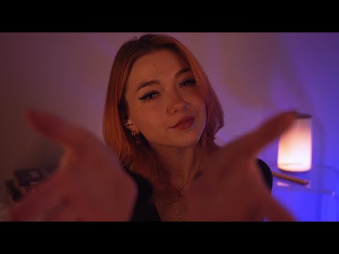 plucking and blowing away your stress 💫 ASMR [ whispered ]