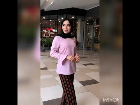 Zoe Arissa Muslimah Blouse Pearl Crepe