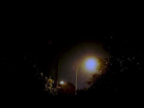 Pleasant rain sound with streetlight. 10 Hours of relaxation. White noise. Sleep for hours.