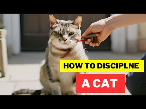 How to Discipline a Cat Without Punishment