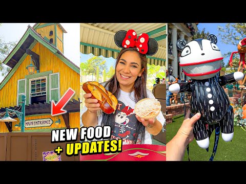 😱 (MORE!) 2024 Halloween Time Food At DISNEYLAND! | New Construction Updates, Merch, Rides + MORE!