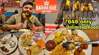 Barbeque Nation Unlimited Buffet in just ₹649 || Unlimited Veg Food & Kebab || Veg Special ||