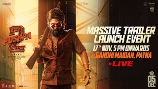 Pushpa 2 - The Rule Massive Trailer Launch Event LIVE | Allu Arjun | Sukumar | Rashmika | DSP