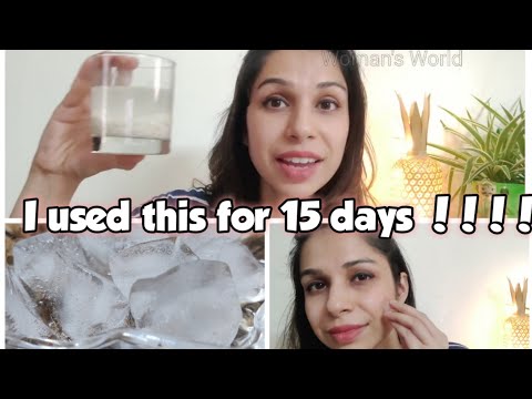 Rice Water ICE CUBES for face | Skin Tightening | Brightening | Spotless Skin | Korean Beauty Secret