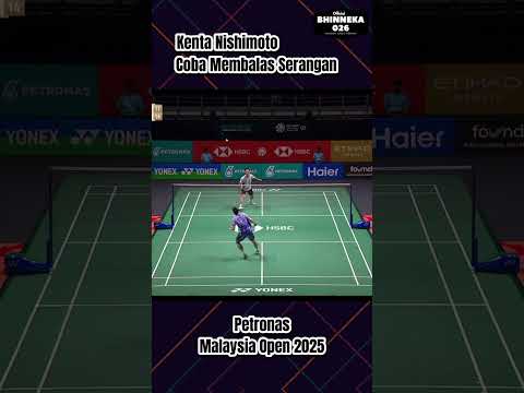 Giliran Balas Serangan | Shi Yu Qi Vs Nishimoto | Malaysia Open 2025