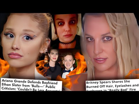 Ariana Grande DEFENDS Ethan Slater LEAVING His Family and Britney Spears’ BIZARRE House FIRE 🔥