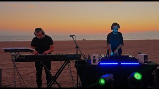 Sunset Afro House DJ set by Melik featuring live Piano, Percussion, and Duduk by Armen Kostandian