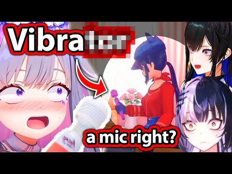 Biboo, Nerissa and Shiori Reactions Seeing a Massager is Priceless 【Hololive】