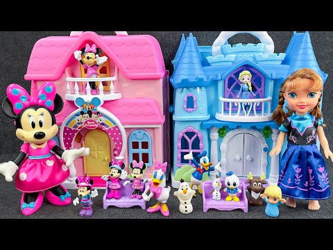 Mickey ASMR🥰Zufriedenstellende Auspacken Des Spielzeugset "Mickey & Elsa House" Toy Lovers