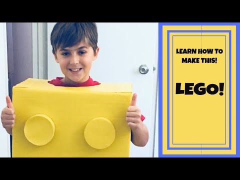 Halloween Costume Build-LEGO BRICK