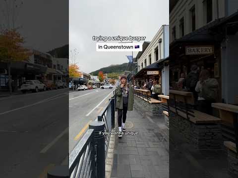 A Unique Burger in Queenstown (New Zealand)