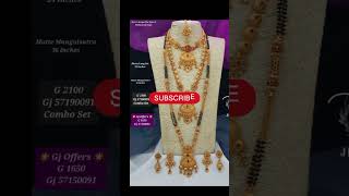 #mattmanglsutra#viral #shortsvideo#youtube#longmangalsutra#jewellery#1gramgold#har#saivirbhadracolle