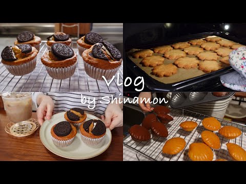 (SUB)4 types of gluten-free sweets.🍪🧁【Baking vlog】