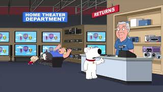 Family Guy - Brian tries to return a keyboard