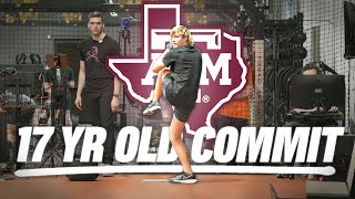 17-Year Old Texas A&M Commit Throwing Low 90s | Graeson Register